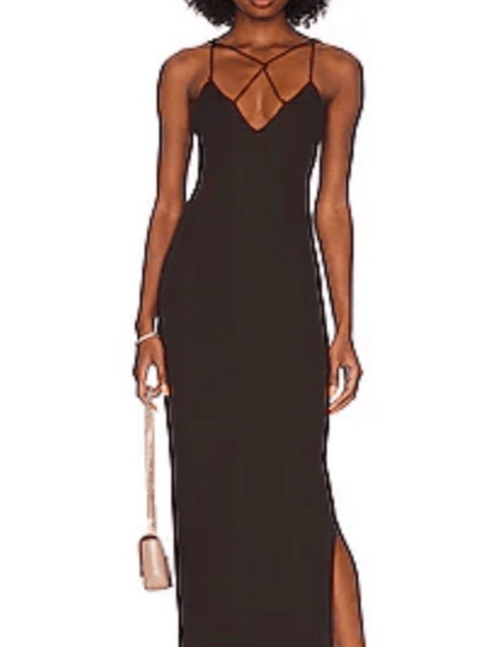 Frame Strappy Slip Maxi Dress